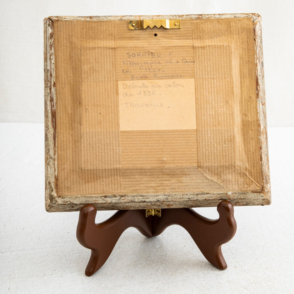 Framed Lithograph