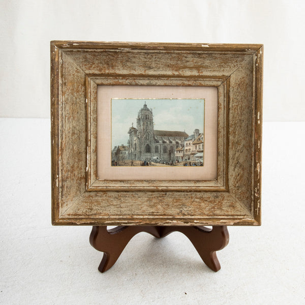 Framed Lithograph
