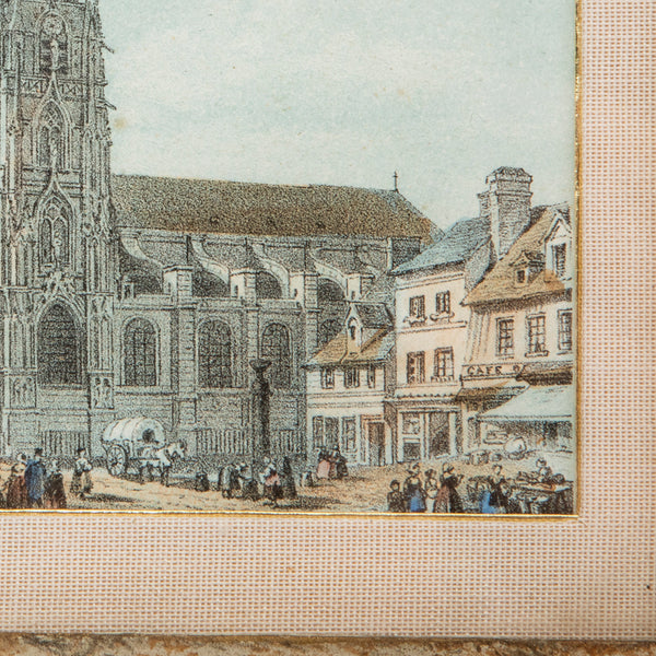 Framed Lithograph