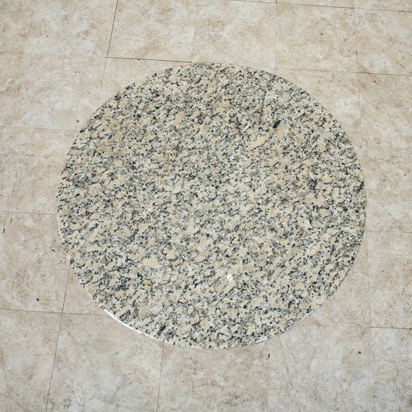 Iron and Marble Bistro Table