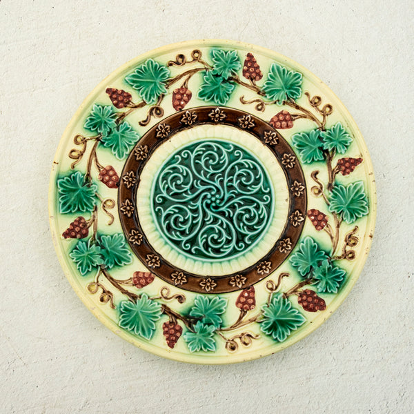 Majolica Plate