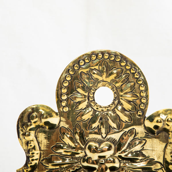 Bronze Repousse Spoon Holder