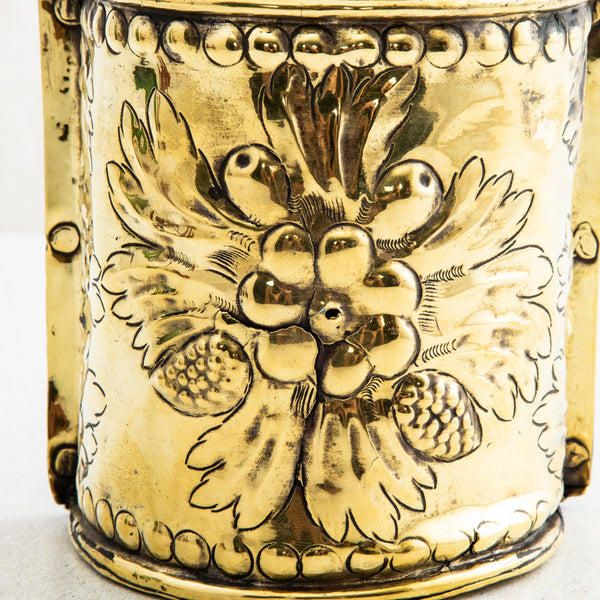 Bronze Repousse Spoon Holder