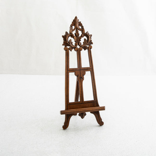 Petite Hand Carved Easel