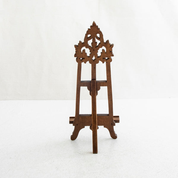 Petite Hand Carved Easel