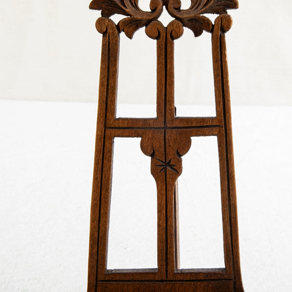 Petite Hand Carved Easel