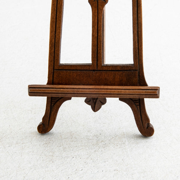 Petite Hand Carved Easel