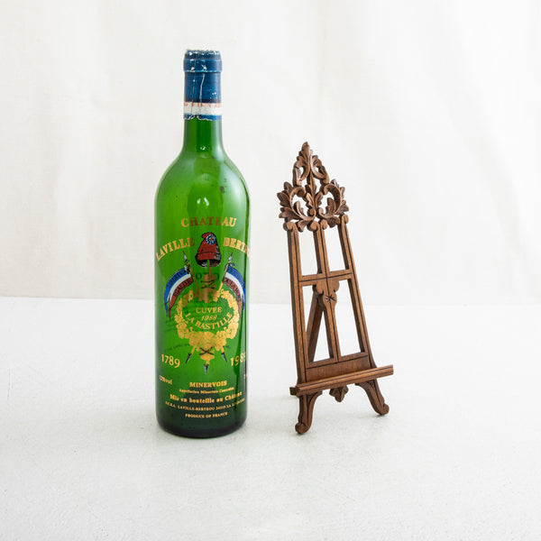 Petite Hand Carved Easel