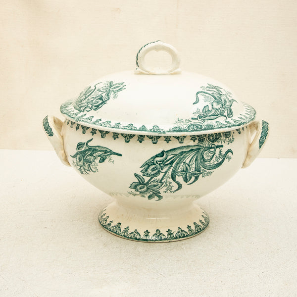 Sarreguemines Soup Tureen