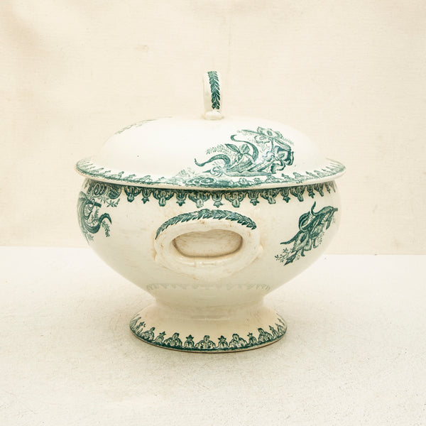 Sarreguemines Soup Tureen