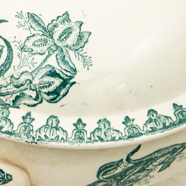 Sarreguemines Soup Tureen