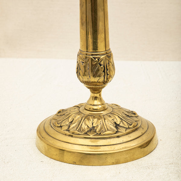 Pair of Bronze Candlesticks