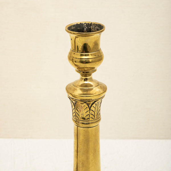 Pair of Bronze Candlesticks