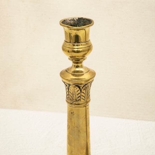 Pair of Bronze Candlesticks