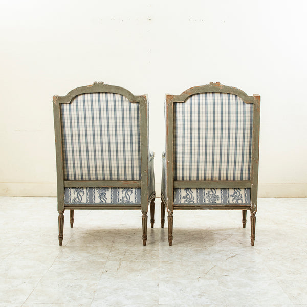 Pair of Wingback Armchairs