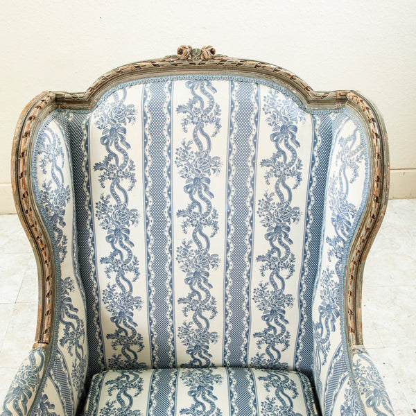 Pair of Wingback Armchairs