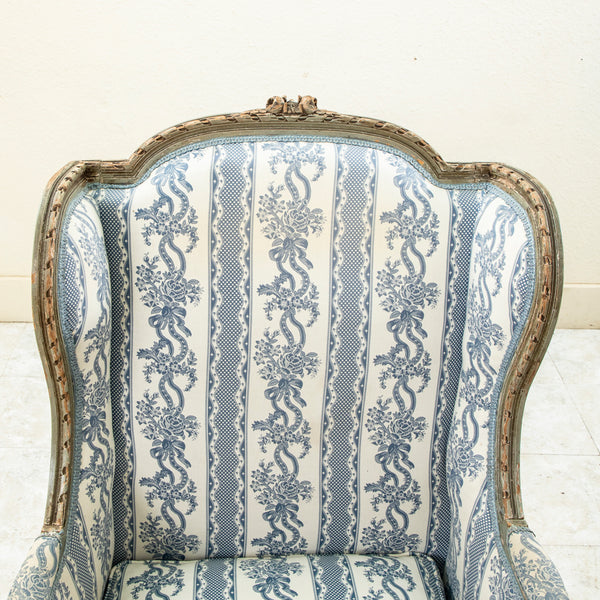 Pair of Wingback Armchairs