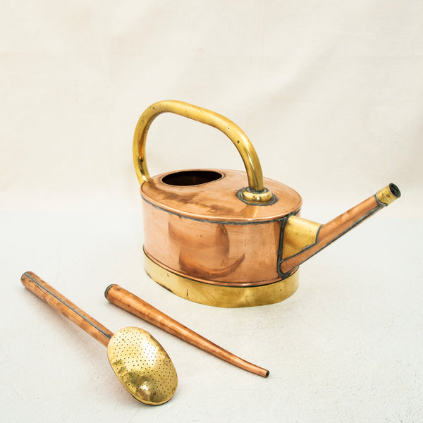 Copper and Brass Watering Can