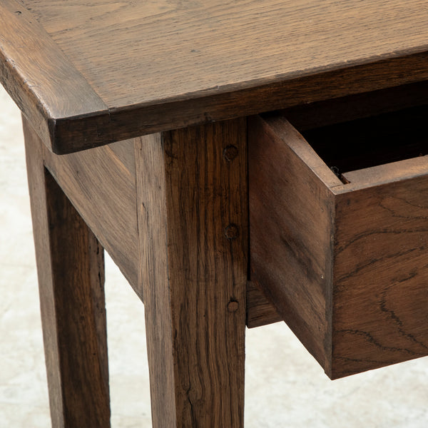Oak Console Table