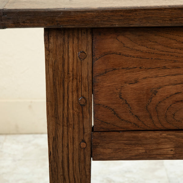 Oak Console Table