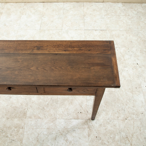 Oak Console Table