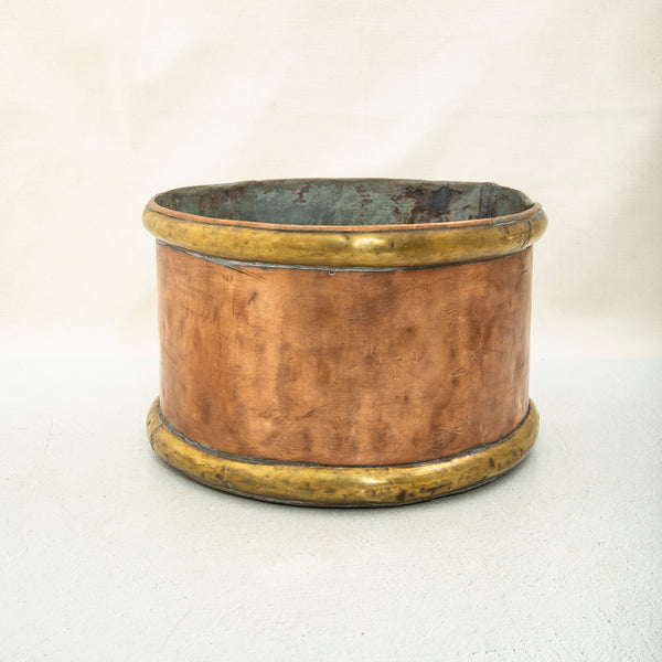 Copper and Bronze Cachepot