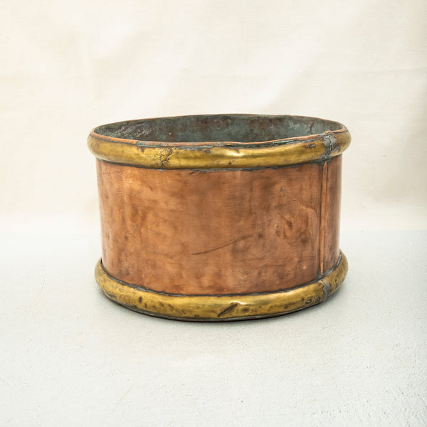 Copper and Bronze Cachepot