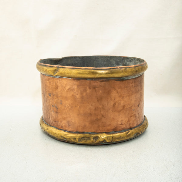Copper and Bronze Cachepot