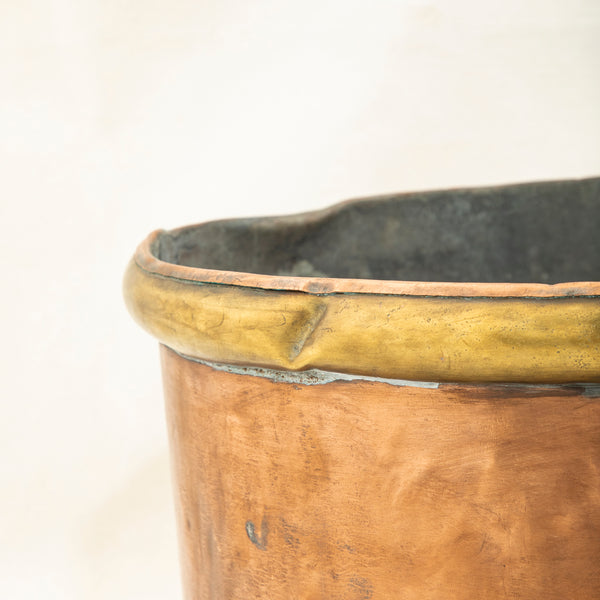 Copper and Bronze Cachepot