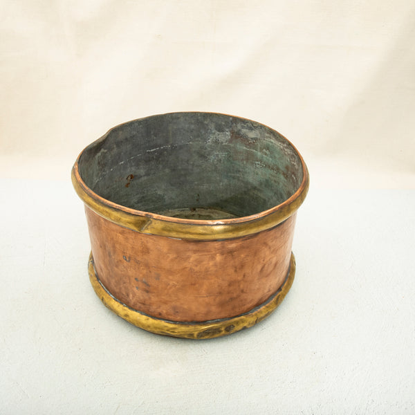 Copper and Bronze Cachepot
