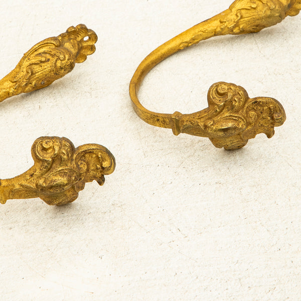 Pair of Bronze Hooks