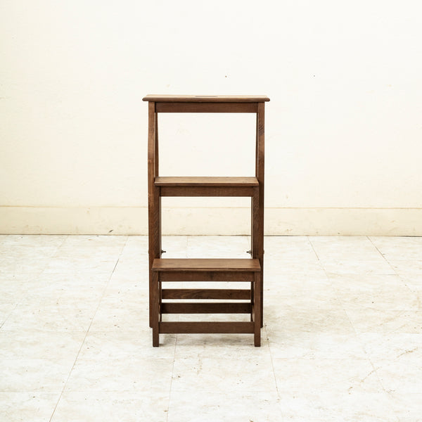 Folding Oak Ladder
