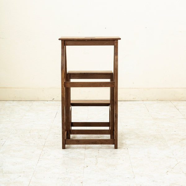 Folding Oak Ladder