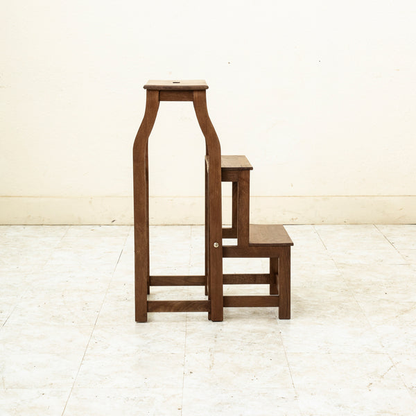 Folding Oak Ladder