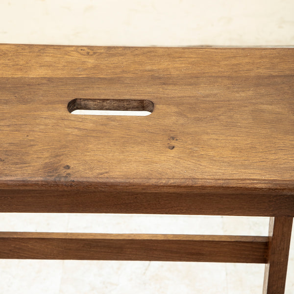 Folding Oak Ladder