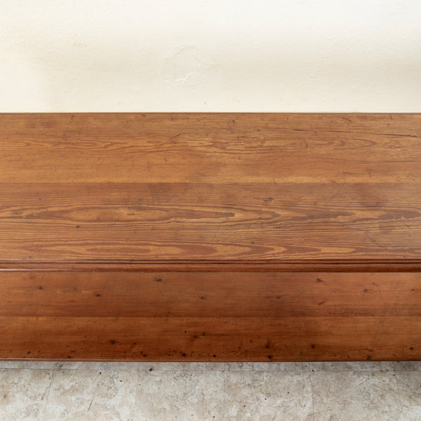 Pitch Pine Draper's Table