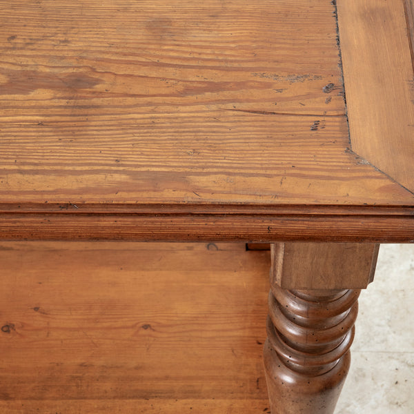 Pitch Pine Draper's Table