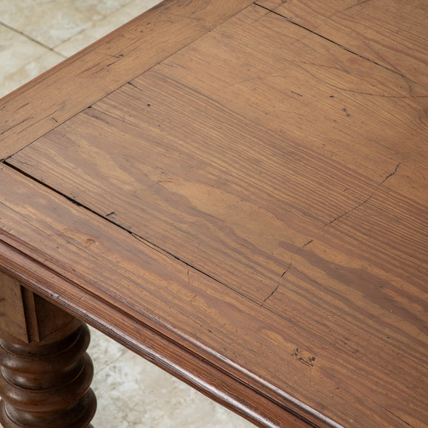 Pitch Pine Draper's Table