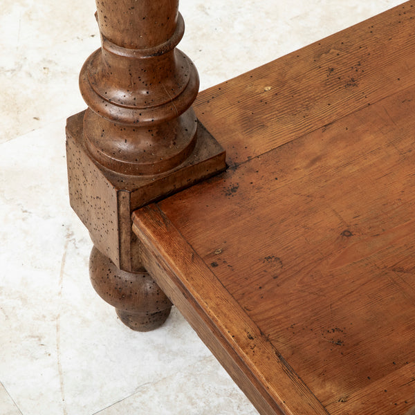 Pitch Pine Draper's Table