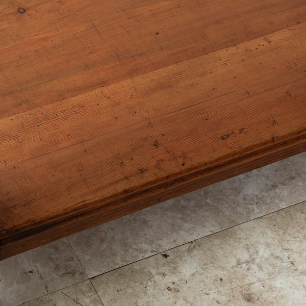 Pitch Pine Draper's Table