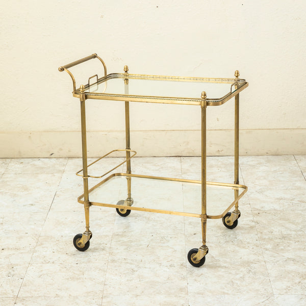 Brass Bar Cart