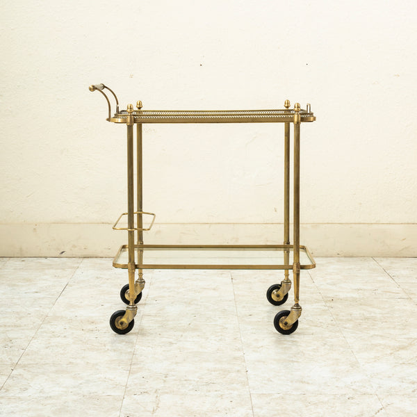 Brass Bar Cart