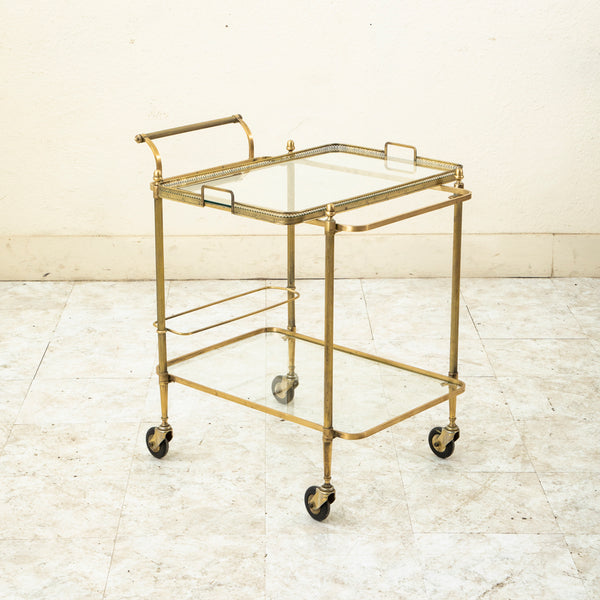 Brass Bar Cart