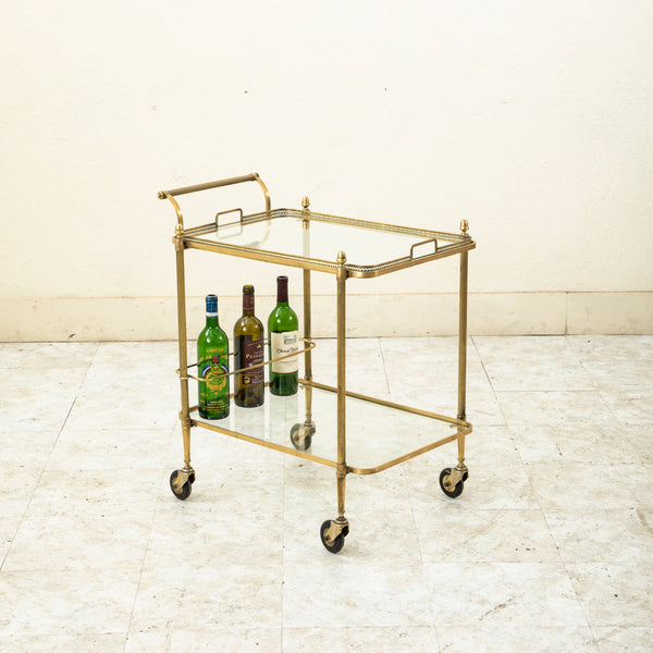 Brass Bar Cart