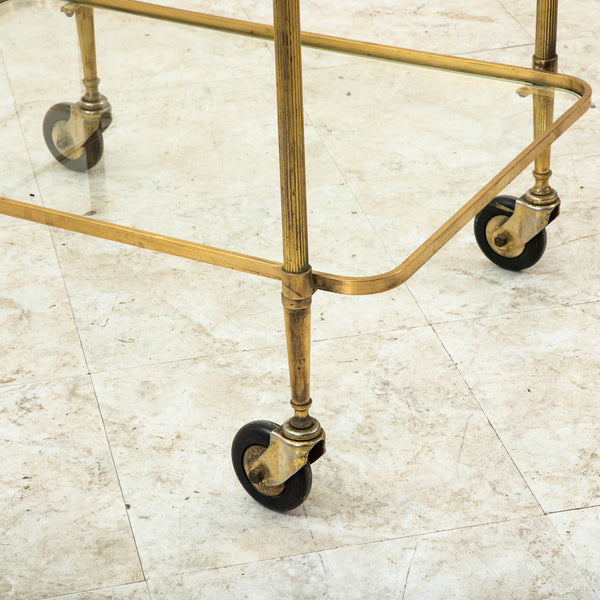Brass Bar Cart