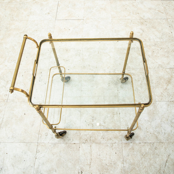 Brass Bar Cart