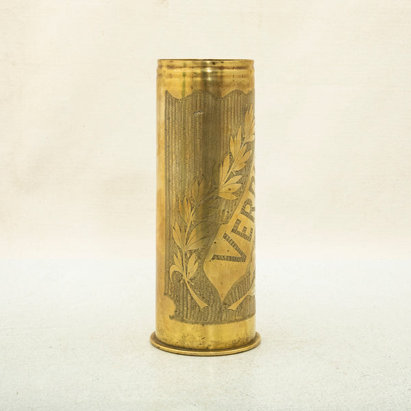 Trench Art Vase
