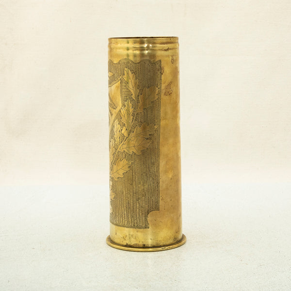Trench Art Vase