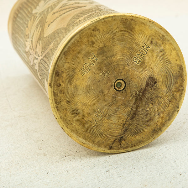 Trench Art Vase