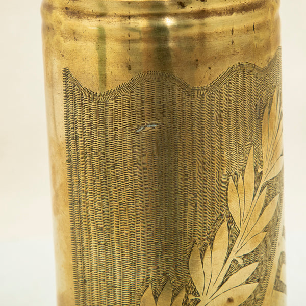 Trench Art Vase